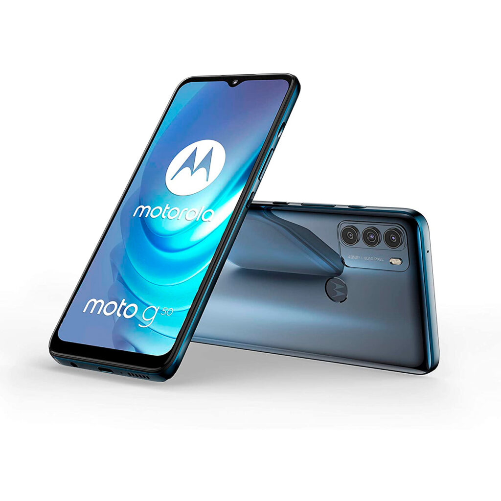 Moto G50 screen and back