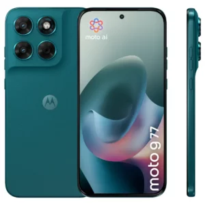 Moto G77.Shaded Spruce_Hero Side
