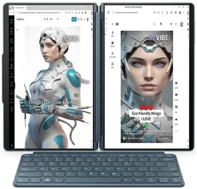 ASUS Zenbook Duo vs Yoga Book 9i