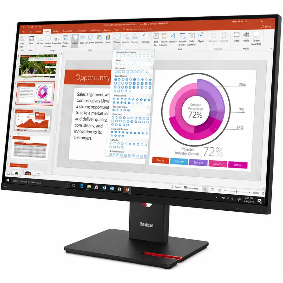 Monitor ThinkVision 3K QHD